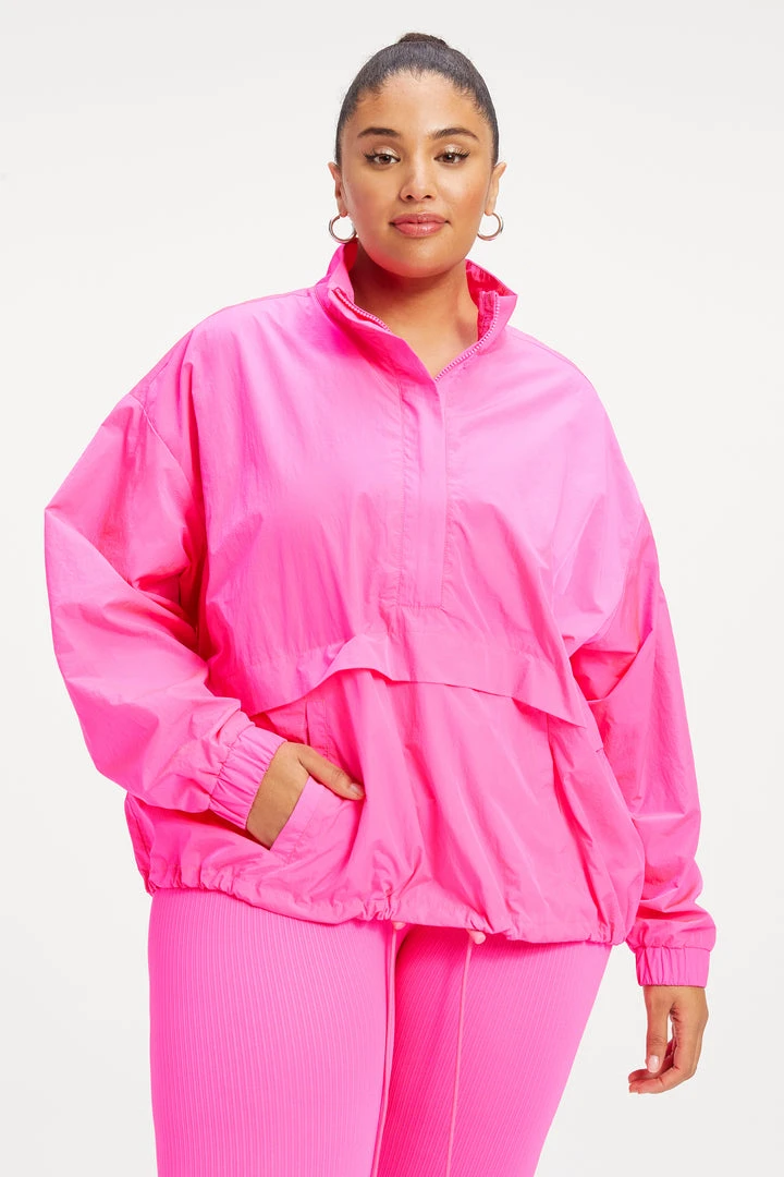 Cheap ⭐ GA-SALE SHINE OVERSIZED ANORAK | HOT PINK002 🌟 9 GA-SALE SHINE OVERSIZED ANORAK | HOT PINK002