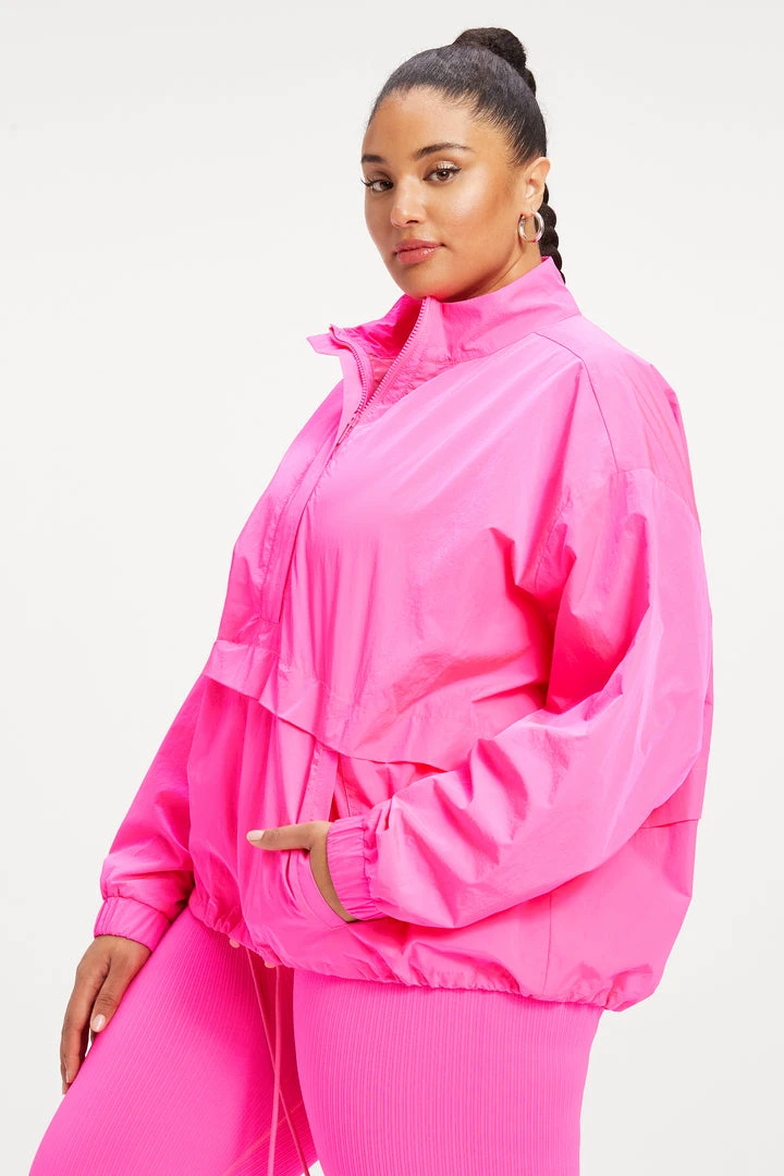 Cheap ⭐ GA-SALE SHINE OVERSIZED ANORAK | HOT PINK002 🌟 7 GA-SALE SHINE OVERSIZED ANORAK | HOT PINK002