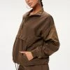 GA-SALE SHINE OVERSIZED ANORAK | MOCHA001 Terry Essentials