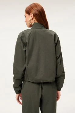 GA-SALE SUEDED TRACK JACKET | INK001 Jackets