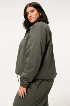 GA-SALE SUEDED TRACK JACKET | INK001 Jackets