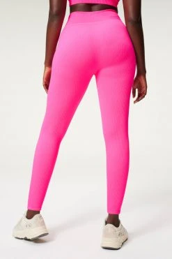 Brand new 🤩 GOOD AMERICAN Neon Collection SEAMLESS CHUNKy RIB LEGGING | HOT PINK002 ❤️ 21 GOOD AMERICAN Neon Collection SEAMLESS CHUNKy RIB LEGGING | HOT PINK002