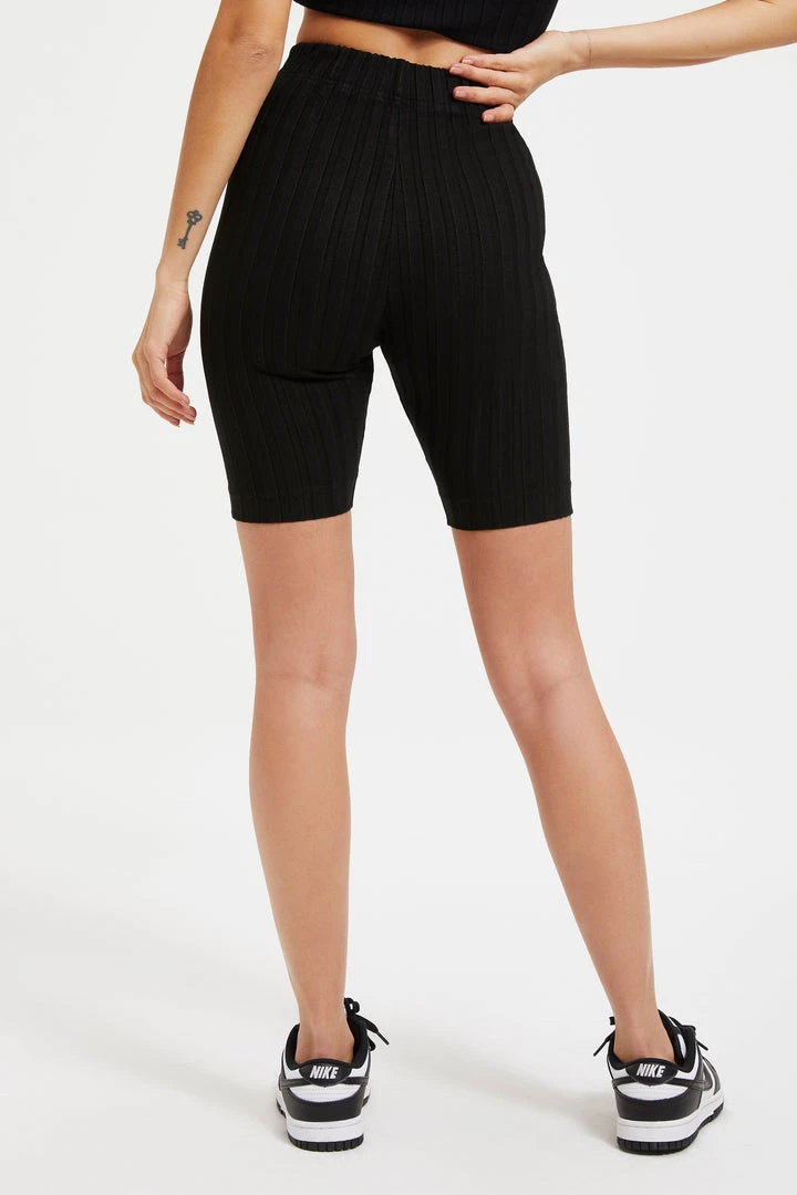 Buy ๐งจ GOOD AMERICAN Good '90s '90S RIBBED BIKER SHORT | BLACK001 ๐ 4 GOOD AMERICAN Good '90s '90S RIBBED BIKER SHORT | BLACK001