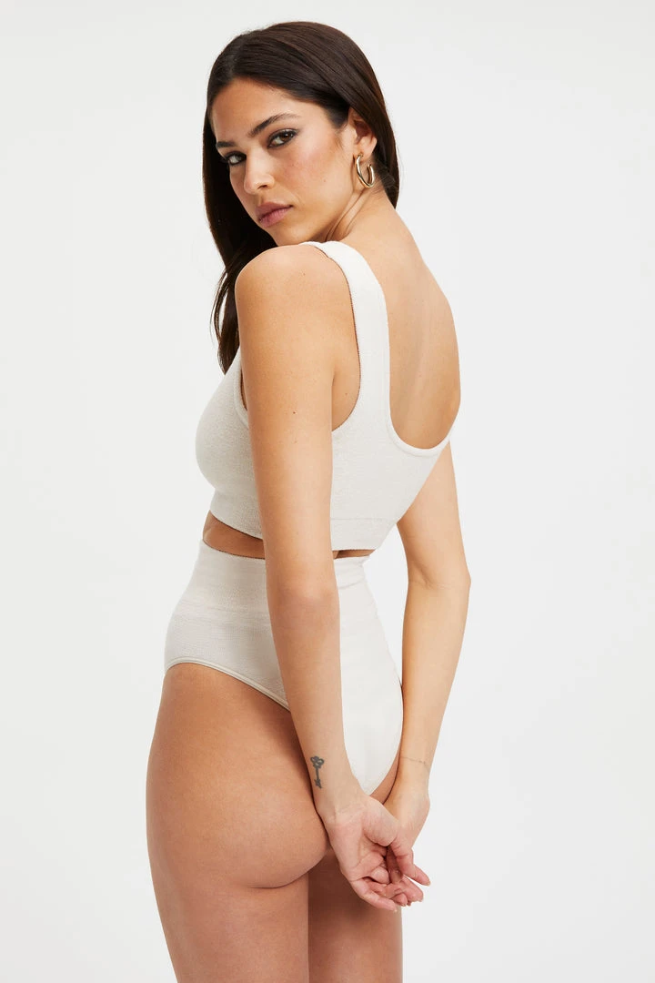 Top 10 โจ GOOD AMERICAN TERRY SCOOP BRALETTE | BONE001 ๐งจ 11 GOOD AMERICAN TERRY SCOOP BRALETTE | BONE001