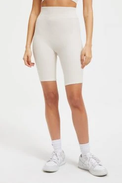 GOOD AMERICAN TERRY BIKE SHORT | BONE001 Bike Shorts