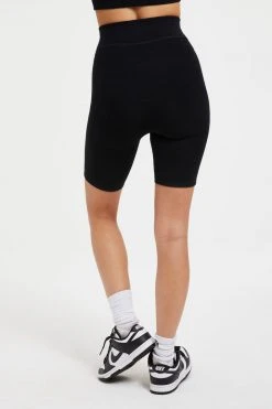 GOOD AMERICAN Bike Shorts TERRY BIKE SHORT | BLACK001
