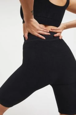 GOOD AMERICAN Bike Shorts TERRY BIKE SHORT | BLACK001