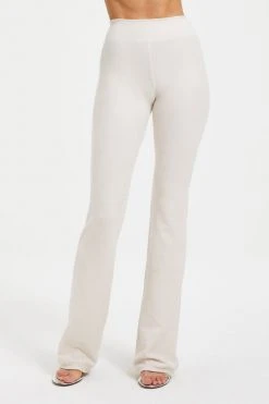 GOOD AMERICAN TERRY SLIM FLARE | BONE001