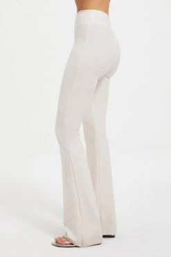 GOOD AMERICAN TERRY SLIM FLARE | BONE001