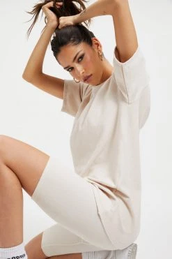 Coupon โจ GOOD AMERICAN TERRY BOYFRIEND TEE | BONE001 ๐งจ 20 GOOD AMERICAN TERRY BOYFRIEND TEE | BONE001