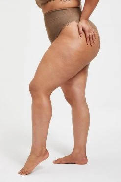 GOOD AMERICAN TERRY GOOD WAIST BOTTOM | PUTTY001