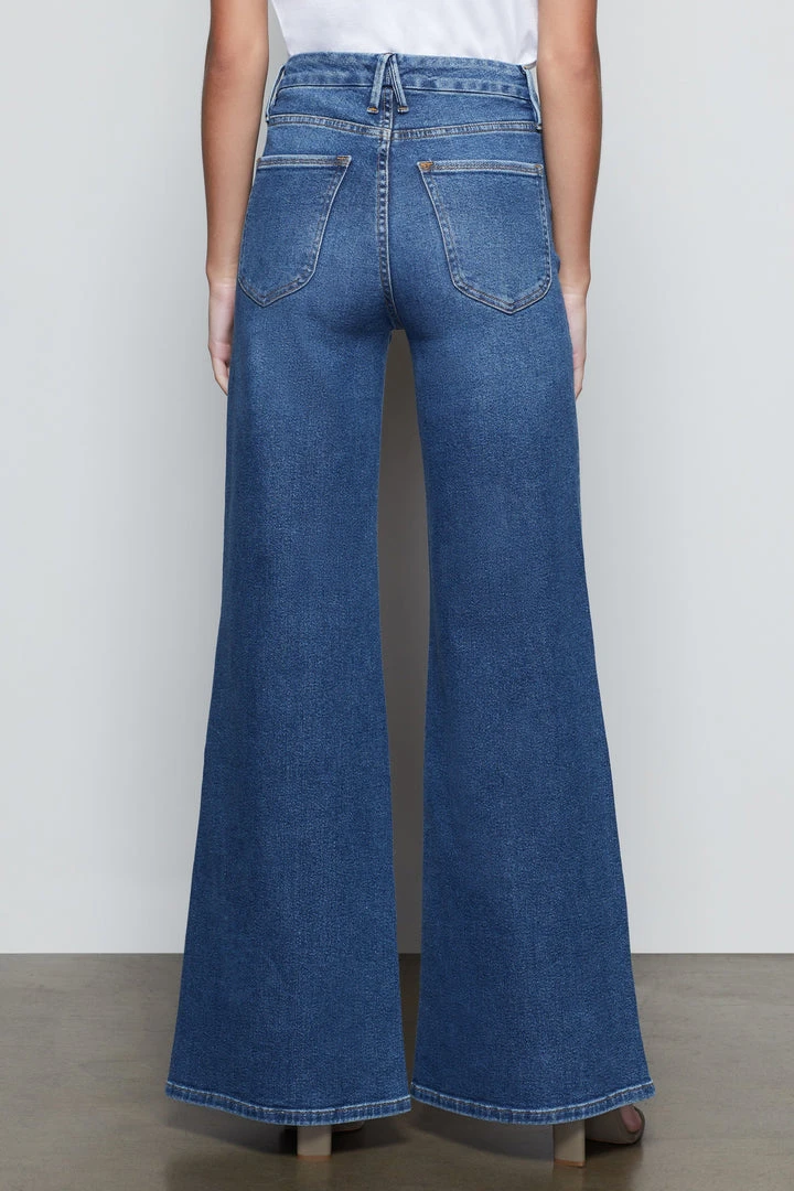 Outlet ๐งจ GOOD AMERICAN GOOD WAIST PALAZZO | B451 High Waisted โจ 14 GOOD AMERICAN GOOD WAIST PALAZZO | B451 High Waisted