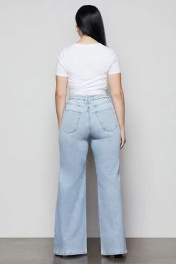 Discount ✨ GOOD AMERICAN GOOD WAIST PALAZZO | BLUE452 😉 24 GOOD AMERICAN GOOD WAIST PALAZZO | BLUE452