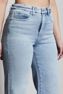 Discount ✨ GOOD AMERICAN GOOD WAIST PALAZZO | BLUE452 😉 26 GOOD AMERICAN GOOD WAIST PALAZZO | BLUE452