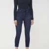 GOOD AMERICAN ALWAYS FITS GOOD PETITE SKINNY | DEEP BLUE002