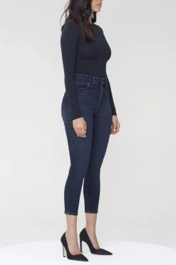 Budget 🥰 GOOD AMERICAN ALWAYS FITS GOOD PETITE SKINNY | DEEP BLUE002 ✨ 8 GOOD AMERICAN ALWAYS FITS GOOD PETITE SKINNY | DEEP BLUE002