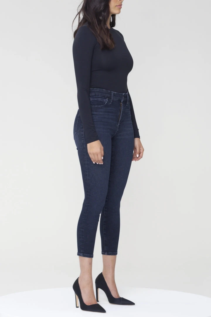 Budget 🥰 GOOD AMERICAN ALWAYS FITS GOOD PETITE SKINNY | DEEP BLUE002 ✨ 3 GOOD AMERICAN ALWAYS FITS GOOD PETITE SKINNY | DEEP BLUE002