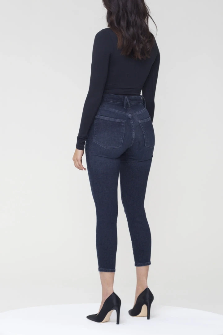 Budget 🥰 GOOD AMERICAN ALWAYS FITS GOOD PETITE SKINNY | DEEP BLUE002 ✨ 4 GOOD AMERICAN ALWAYS FITS GOOD PETITE SKINNY | DEEP BLUE002