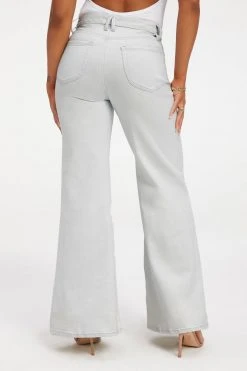 GOOD AMERICAN GOOD WAIST PALAZZO | INDIGO133