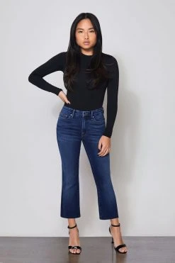 GOOD AMERICAN GOOD PETITE STRAIGHT | BLUE383