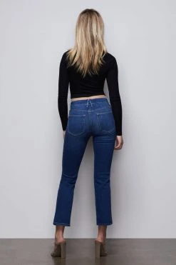 GOOD AMERICAN GOOD PETITE STRAIGHT | BLUE383