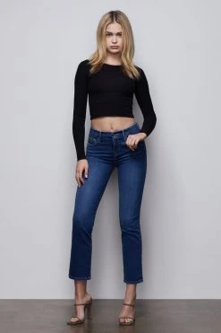 GOOD AMERICAN GOOD PETITE STRAIGHT | BLUE383