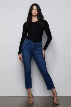 GOOD AMERICAN GOOD PETITE STRAIGHT | BLUE383