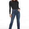 GOOD AMERICAN GOOD PETITE STRAIGHT | BLUE382