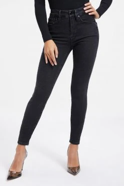 GA-SALE GOOD PETITE SKINNY | BLACK001
