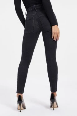GA-SALE GOOD PETITE SKINNY | BLACK001