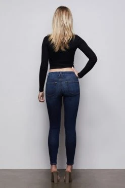 GOOD AMERICAN GOOD PETITE SKINNY | BLUE384