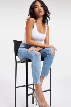 GA-SALE GOOD PETITE SKINNY | BLUE386