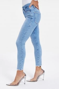 GOOD AMERICAN GOOD PETITE SKINNY | INDIGO024