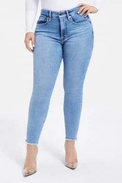 GOOD AMERICAN GOOD PETITE SKINNY | INDIGO024