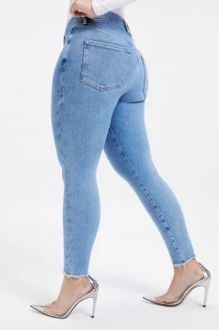 GOOD AMERICAN GOOD PETITE SKINNY | INDIGO024