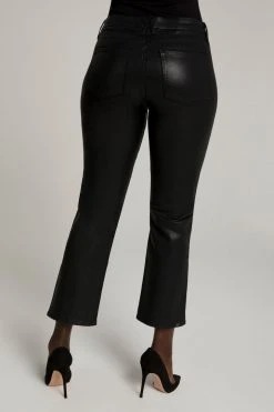 GOOD AMERICAN High Waisted GOOD STRAIGHT COATED | K103
