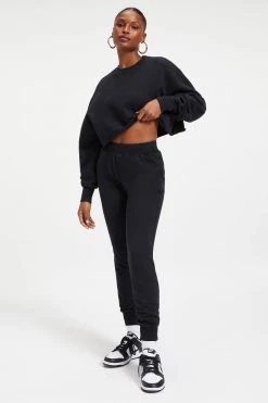 GA-SALE Sweats GOOD WAIST JOGGER | BLACK001
