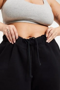 GA-SALE Sweats GOOD WAIST JOGGER | BLACK001