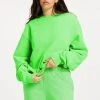 GA-SALE BOYFRIEND SWEATSHIRT | CHARTREUSE003 Neon Collection