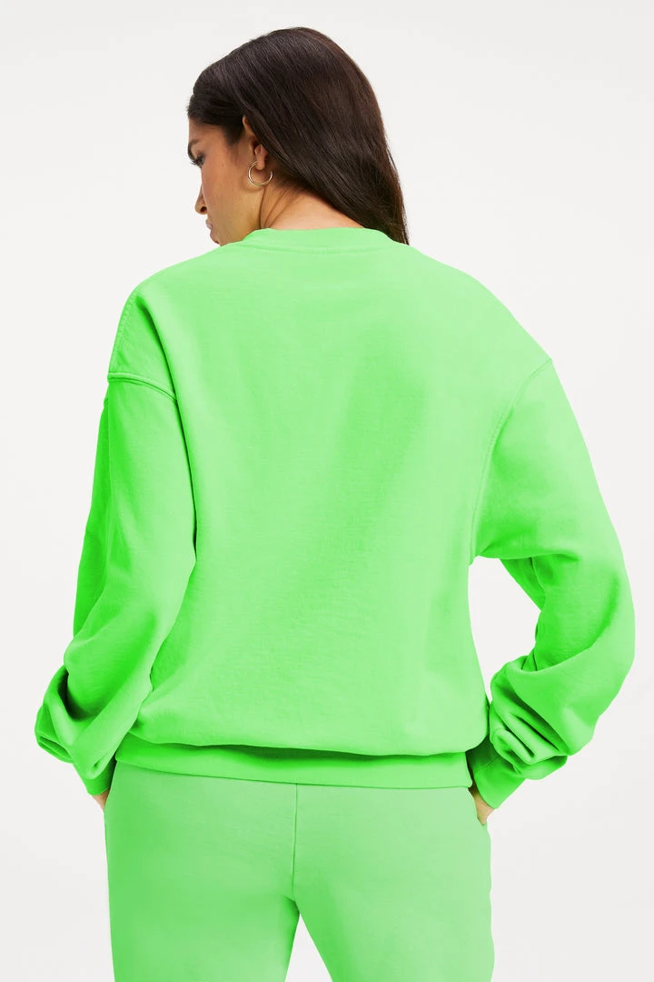 New 🔔 GA-SALE BOYFRIEND SWEATSHIRT | CHARTREUSE003 Neon Collection 🎉 4 GA-SALE BOYFRIEND SWEATSHIRT | CHARTREUSE003 Neon Collection