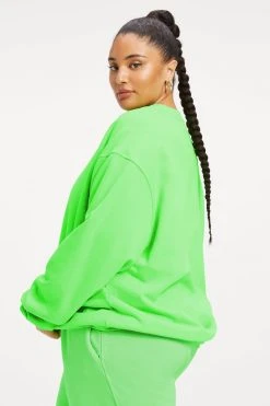 New 🔔 GA-SALE BOYFRIEND SWEATSHIRT | CHARTREUSE003 Neon Collection 🎉 18 GA-SALE BOYFRIEND SWEATSHIRT | CHARTREUSE003 Neon Collection