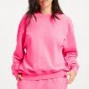 GA-SALE BOYFRIEND SWEATSHIRT | HOT PINK002