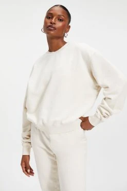 Hot Sale โ๏ธ GOOD AMERICAN BOYFRIEND SWEATSHIRT | BONE001 ๐ 11 GOOD AMERICAN BOYFRIEND SWEATSHIRT | BONE001