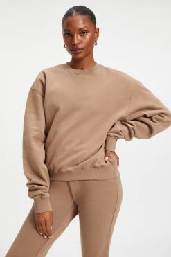 GOOD AMERICAN BOYFRIEND SWEATSHIRT | PUTTY001