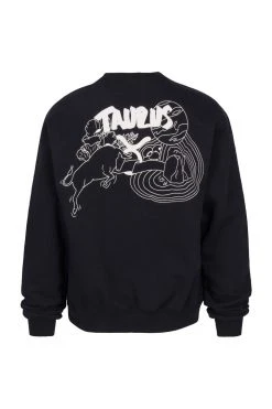 GA-SALE ZODIAC BOYFRIEND SWEATSHIRT | TAURUS
