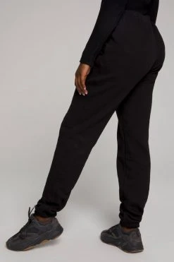 GOOD AMERICAN BOYFRIEND SWEATPANT | BLACK001 Sweats