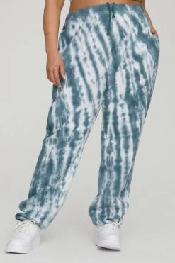 GA-FINAL Sweats BOYFRIEND SWEATPANT | ORION BLUE TIE DYE001