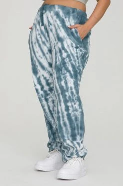 GA-FINAL Sweats BOYFRIEND SWEATPANT | ORION BLUE TIE DYE001