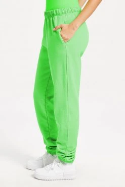 GA-SALE BOYFRIEND SWEATPANTS | CHARTREUSE003 Neon Collection