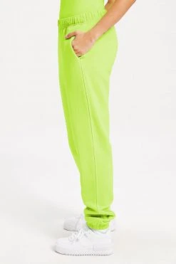 GA-SALE BOYFRIEND SWEATPANTS | ELECTRIC LIME002